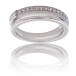 Coffret Bague Femme Rhodium PHISIS