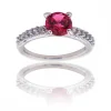 Coffret Bague Femme Rhodium HEZE