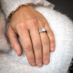 Coffret Bague Femme Rhodium ALCOR