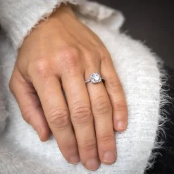 Coffret Bague Femme Rhodium LUCIDA