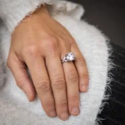Coffret Bague Femme Rhodium GALINA