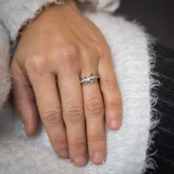 Coffret Bague Femme Rhodium Cœur ARWEN