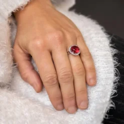 Coffret Bague Femme Rhodium SMELLA