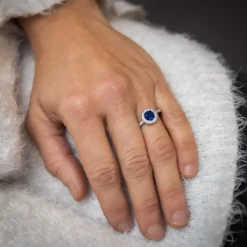 Coffret Bague Femme Rhodium ISIDA