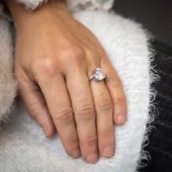 Coffret Bague Femme Rhodium LYRIUS