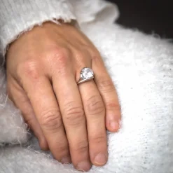 Coffret Bague Femme Rhodium NOMA