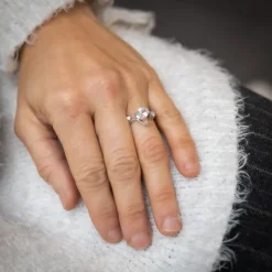 Coffret Bague Femme Rhodium URSUS