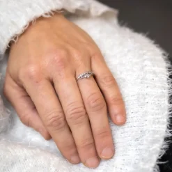 Coffret Bague Femme Rhodium REINA