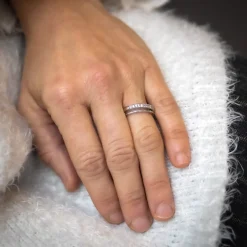 Coffret Bague Femme Rhodium PHISIS