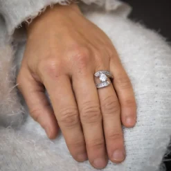 Coffret Bague Femme Rhodium OUREA