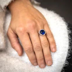 Coffret Bague Femme Rhodium AQUILA