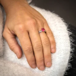 Coffret Bague Femme Rhodium ZETA