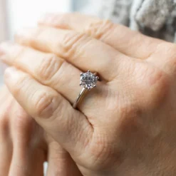 Coffret Bague Femme Rhodium EOLIA