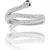 Coffret Bague Femme Serpent strass