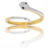 Coffret Bague Femme Serpent Strass