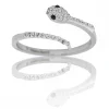 Coffret Bague Femme Serpent strass