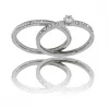Coffret Duo de Bagues Strass Femme BORA