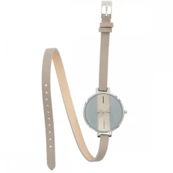 Coffret Jolie Montre Femme Gris M. JOHN