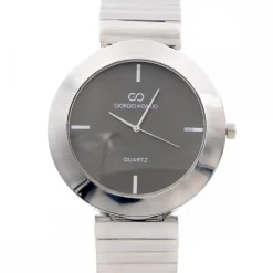 Coffret Montre Femme Métal Argenté GIORGIO