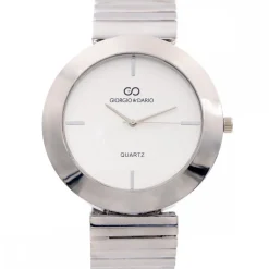 Coffret Montre Femme Métal Argenté GIORGIO