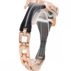 Coffret Montre Femme Métal Rose Noir GIORGIO