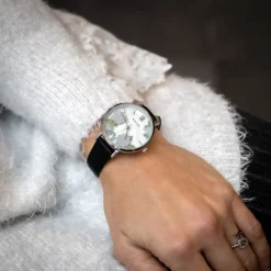 Coffret Montre Femme Noir M. JOHN