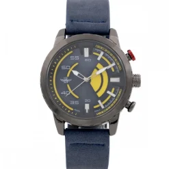 Coffret Montre Homme Bleu M. JOHN