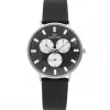 Coffret Montre Homme Cuir Noir GIORGIO