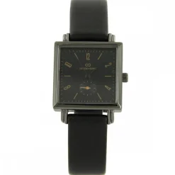 Coffret Montre pour Femme Bracelet Noir GIORGIO