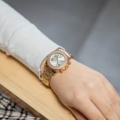 Coffret Montre pour Femme Acier Strass GIORGIO