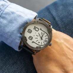 Coffret Montre XL pour Homme Noir CHTIME