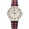 Eclatante Montre Femme Rouge CHTIME