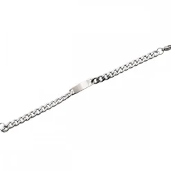 Gourmette Bracelet Acier pour Femme