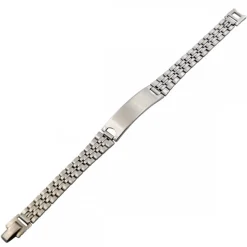 Gourmette Bracelet d'Homme en Acier