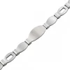 Gourmette Bracelet Homme en Acier