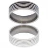Jolie Bague Anneau Homme Acier CISCUS