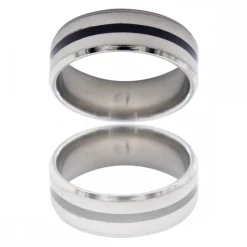 Jolie Bague Anneau pour Homme Acier ILNUS