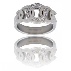 Jolie Bague Femme Ornée Zirconium AKEBIA
