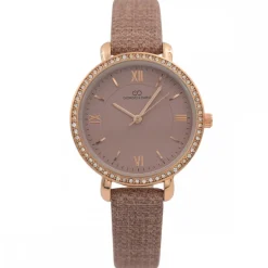 Jolie Montre Femme Beige Rose GIORGIO