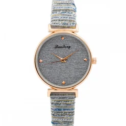 Jolie Montre Femme Gris avec Strass CHTIME