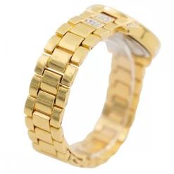 Jolie Montre Femme Métal Doré Strass GIORGIO