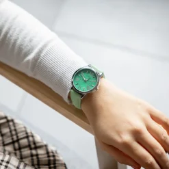 Jolie Montre Femme Vert GIORGIO