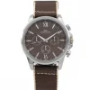 Jolie Montre Homme Tissu Marron GIORGIO