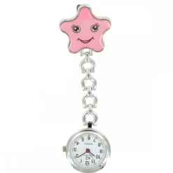 Jolie Montre Infirmière Etoile Métal Rose KRAZY