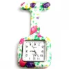 Jolie Montre Infirmière Silicone KRAZY Fleur 173