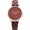 Jolie Montre pour Femme Rouge CHTIME