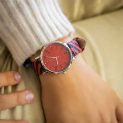 Jolie Montre pour Femme Rouge CHTIME