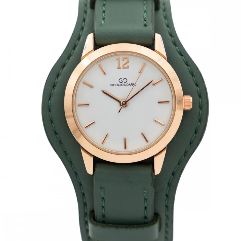 Jolie Montre pour Femme Vert GIORGIO
