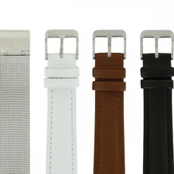 Lot de 4 bracelets acier milanais synthétique LOUISE PEARL