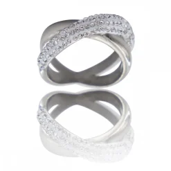 Magnifique Bague Femme Ornée Zirconium DRYAS